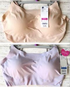 【GU】GIRLSノンワイヤーブラキャミ(STEP3)Lサイズ×2枚セットのサムネイル