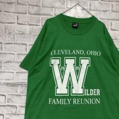 USA製90sヴィンテージTシャツ！シングルステッチ　グリーン半袖古着XL723