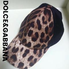 DOLCE&GABBANA レオパードキャップ 58cm