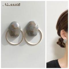 ♦️2way♦️No.335B ハンドメイド ピアス イヤリング❤︎アンティーク
