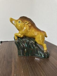九谷焼 猪 イノシシ 置物　陶器 Yahoo!オークション -「イノシシ」(その他) (九谷)の落札相場
