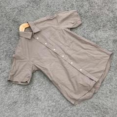 ✨良品企画✨リョウヒンキカク♡半袖シャツ♡ブラウス♡ブラウン系(XS)