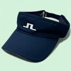 J.LINDEBERG ジェイリンドバーグ サンバイザー ネイビー ゴルフ