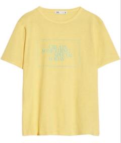 ZARA プリントTシャツ タグなし新品のサムネイル