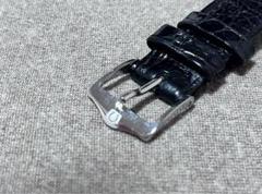 オメガ 純正ベルト レザーベルト ブラックカラー 13mm用