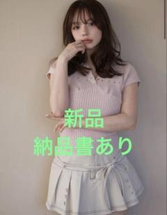 トップス ANDMARY AM1366 Lindsay logo tops pink andmary Lindsay logo tops pink トップス