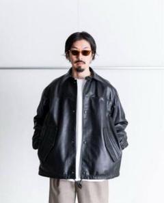 CCU レザーシャツ ジャケットsize1 CCU 2023AW