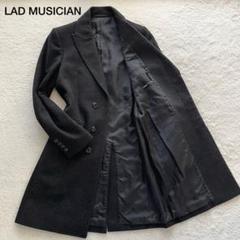 【極美品】LAD MUSICIAN チェスターコート ロングコート ウール 極美品】LAD MUSICIAN チェスターコート ロングコート ウール