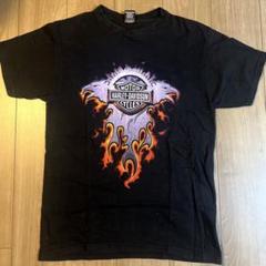 ハーレーダビッドソン usa製 tシャツ フレイム コンドル 岩谷幸舗