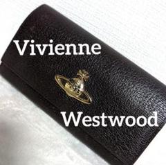 dg11 Vivienne Westwood 長財布 オーブロゴ 焦げ茶色