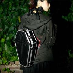 コラボ廃盤品 ゆらちゃん HELLCATPUNKS コフィンバッグ 棺バッグ