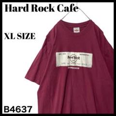 古着 ハードロックカフェ エディンバラ 企業系 プリント Tシャツ XLサイズ