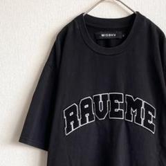 MISBHV Tシャツ 半袖 クルーネック 大きめ ゆったり ワンポイント