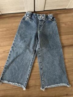 キッズ　韓国子ども服　フレア　デニム　美品