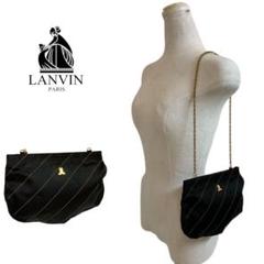 LANVINパーティーバッグ新品未使用 LANVIN en Bleu ランバンオンブルー ZEBDA ゼブダ クラッチ
