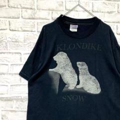 USA製90sヴィンテージTシャツ！シングルステッチ　ブラック半袖古着L 26のサムネイル