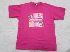 USAディズニーストア　プリンセス　Tシャツ ピンク　メンズS　ok2506B