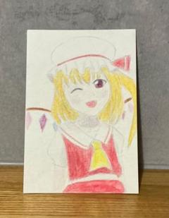 東方　手描きイラスト　フランちゃん