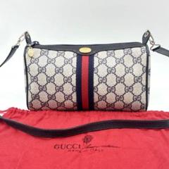 美品 袋付 グッチ オールド ショルダーバッグ シェリーライン ggスプリームのサムネイル