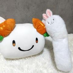 兎田ぺこら　うでまくら　パペット　マウスパッド　マフラー　プライズセット ホロライブ』兎田ぺこらをイメージしたプライズが登場！ぺこもん