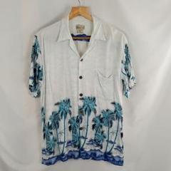 GO NATIVE!　アロハシャツ　Ｍ　パームツリー　B2995