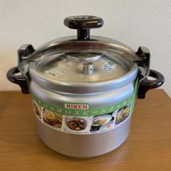 【未使用経年品】理研　圧力鍋　K-60 一升炊　22cm 6L タイマー付き 未使用 RIKEN 理研 圧力鍋 RK-60 6L (1升炊) - メルカリ