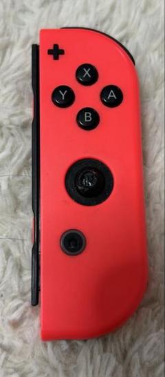 【ジャンク品】Lスティック破損Nintendo Switch コントローラー 赤