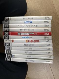 Wiiゲームソフトセット（スーパーマリオブラザーズWii Sportsなど）