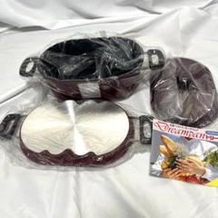 ファッション姫 通販 未使用保管品 ドリームパン nissei マル球 両手鍋 - メルカリ 調理器具