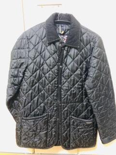 超格安一点 ☆良品☆LAVENHAM ブランドン 紫 36 キルティングコート