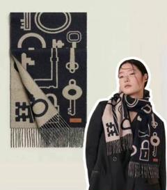 ★ポルト・クレ★HERMES カシミアマフラー ☆ポルト・クレ☆HERMES カシミアマフラー (HERMES/マフラー