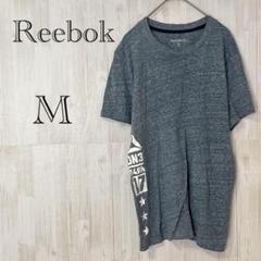 リーボック 半袖Tシャツ 【M】クルーネック ロゴ コットンブレンド