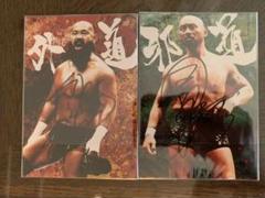 【非売品・直筆サイン】新日本プロレス 邪道 外道