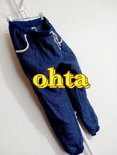 ohta ダークブルー ジョガーパンツ Mサイズ