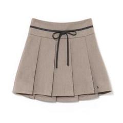 アンドマリー andmary Rain pleats mini skirt