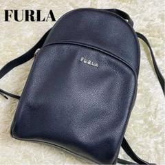 美品❗️】FURLA フルラ テッサ ショルダーバッグ 2way 青 ブルー M ...