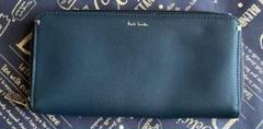 Paul Smith ネイビー 長財布