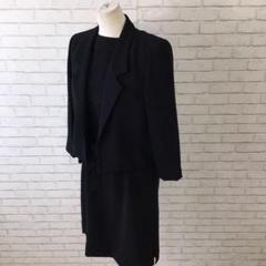 7.3 h156 PIERRE CARDIN ブラックフォーマル セットアップ