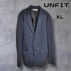 ♪ UNFIT アンフィット テーラードジャケット XL 大きいサイズ