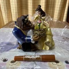 【美品】ディズニー 美女と野獣 スノードーム オルゴール付き エネスコ社 美品】美女と野獣 スノードーム オルゴール付き エネスコ社