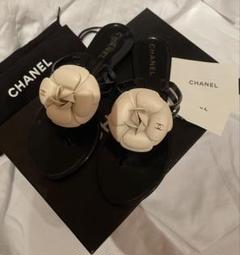 美品♡CHANEL♡カメリアモチーフ ビーチサンダル　ピンク35 CHANEL（ビーチサンダル）のフリマアイテム一覧