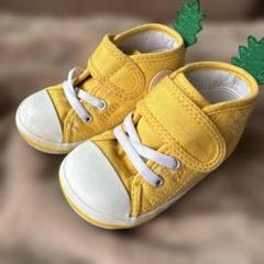 CONVERSE イエロー パイナップルスニーカー