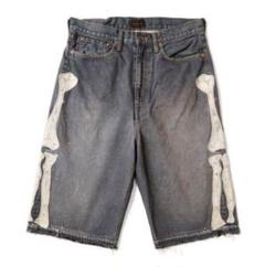 KAPITAL KOUNTRY ショートパンツ KAPITAL KOUNTRY ヴィンテージ加工 パッチワーク ショート