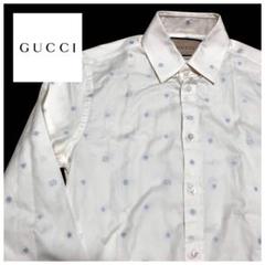 【極美品】希少XL グッチ GUCCI 長袖シャツ ドレスシャツ GG柄 Yahoo!オークション -「gucci」(シャツ) (メンズファッション)の