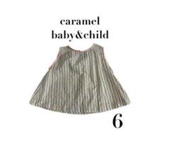 【CARAME キャラメルベビーアンドチャイルドロンドン】美品　ノースリーブ　6