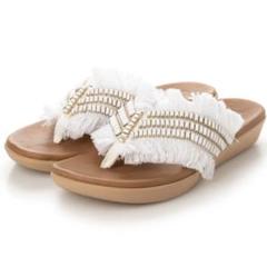 fitflop AVA CRYSTALSTONE FRINGY サンダル