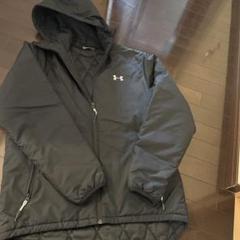 Under Armour フード付きジャケット グレー　ベンチコート　L 未使用 20166700490041-11.jpg