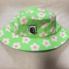 24SS】UNISEX ドライフラワープリント バケットハット スカイ