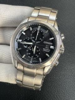 腕時計 CITIZEN 電波ソーラー クロノグラフ B612-S068576 - メルカリ