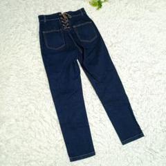 【美品/40/L相当/ロペピクニック】ROPE/デニム/テーパード/ストレッチ性